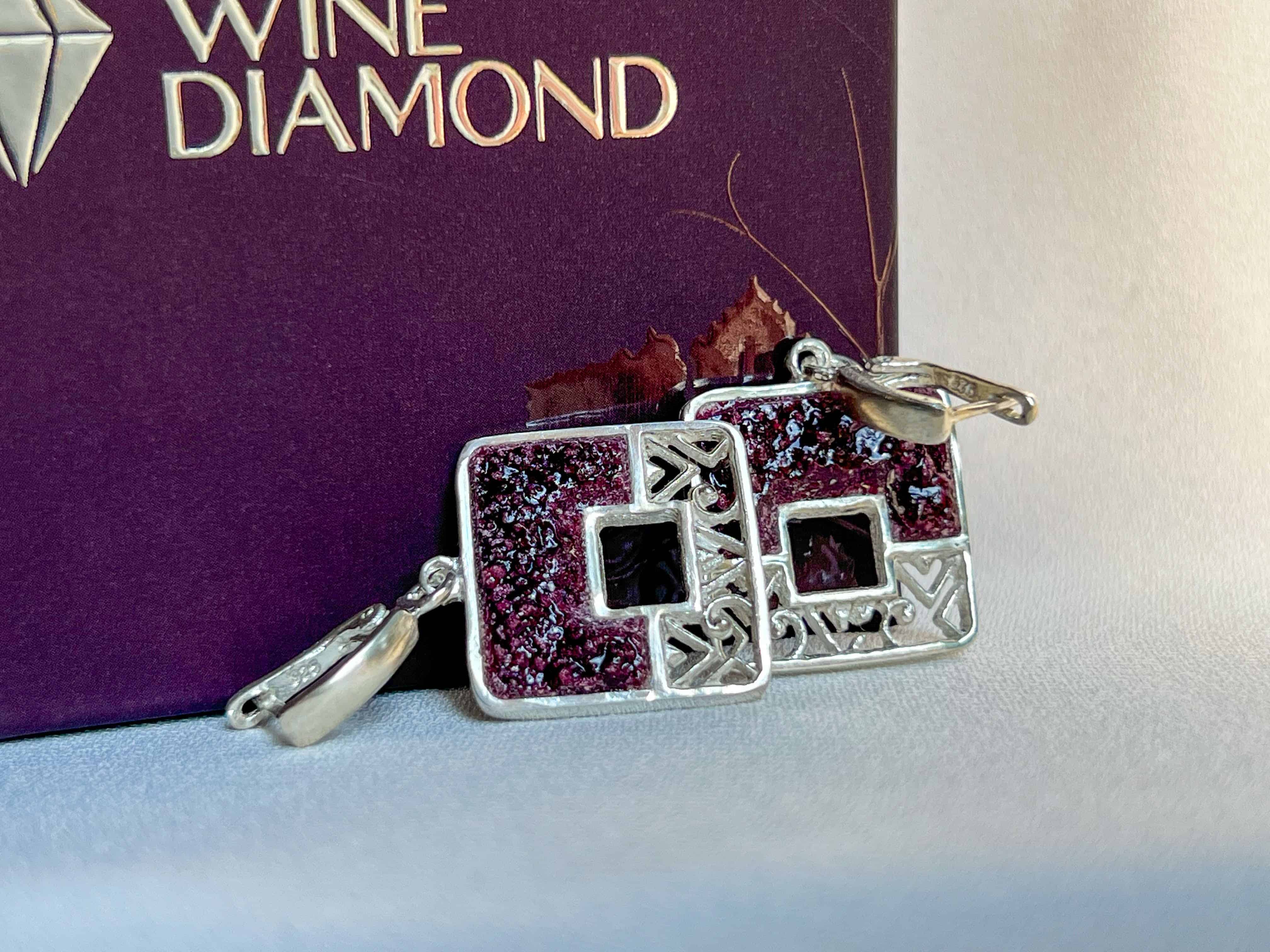 Earring "Tbilisi balcony"